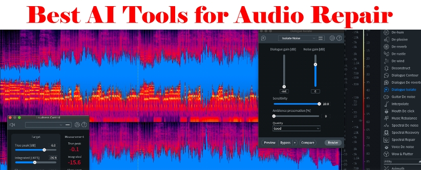 Best AI Tools for Audio Repair